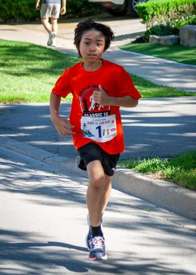 Bronte Harbour Classic 5K 2026 official race photo: Course, Speak Squad, Kids Area.