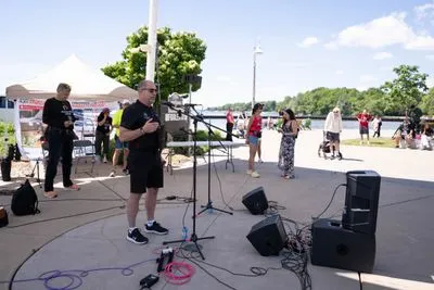 Bronte Harbour Classic 5K 2026 official race photo: Festival, Mercedes-Benz Oakville, RunMate Pro, Live Music.