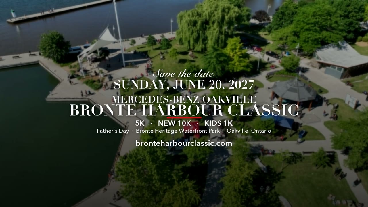 Watch the 2027 save-the-date film — Mercedes-Benz Oakville Bronte Harbour Classic